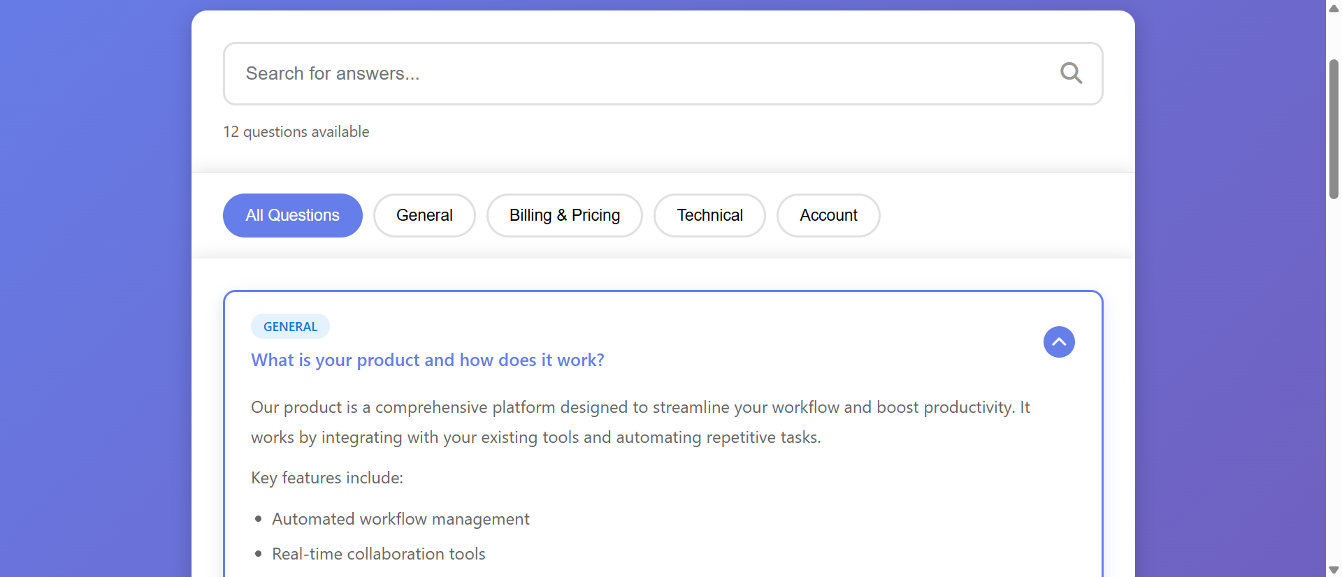 Why Long FAQ Pages Overwhelm Users (And How Searchable Accordions Fix It)