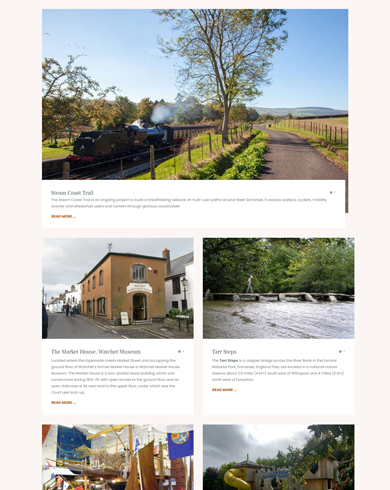 Exmoorweb Website Design